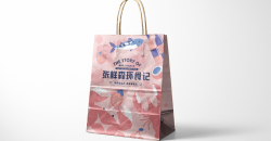 個性化されたテイクアウトパッキングバッグ工場デザイン印刷ケース