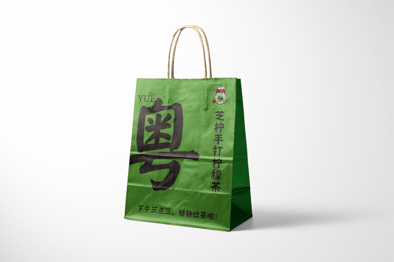 クラフト紙袋作り